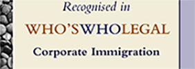 Logo Recognizing Trow & Rahal, P.C.'s affiliation with Who's Who Legal